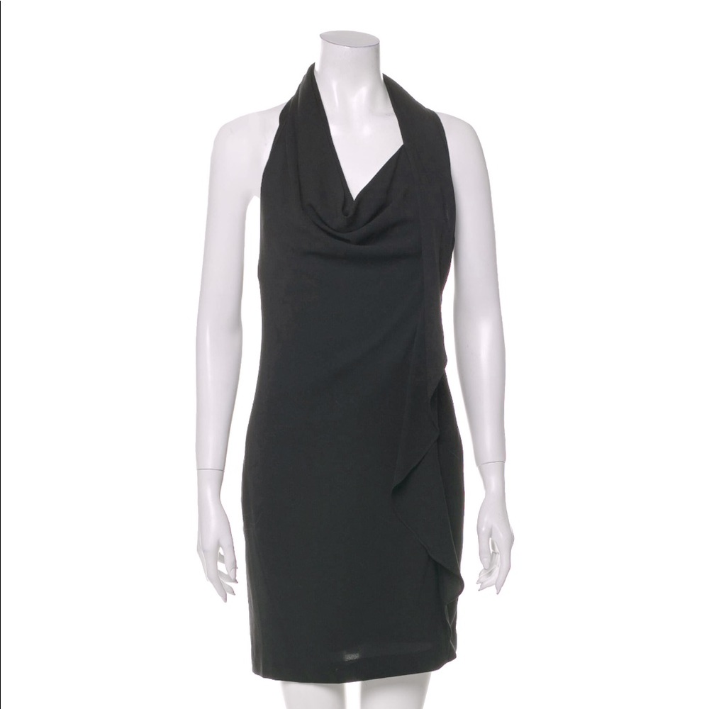 HAUTE HIPPIE Cowl Neck with Ruffle Side